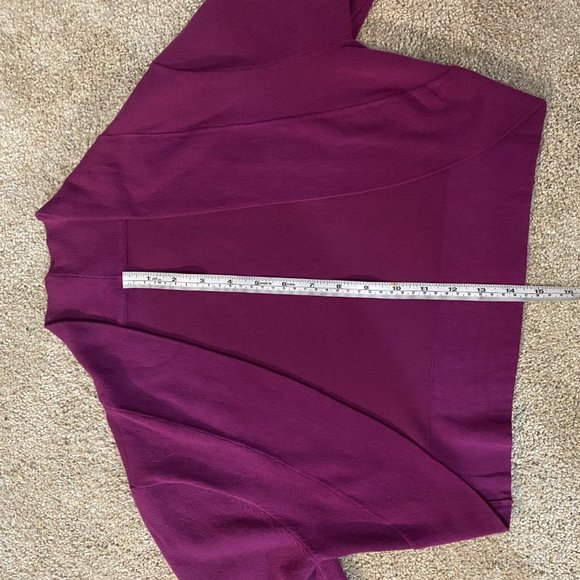 Cropped Cardigan open front short sleeved sweater - Picture 2 of 4